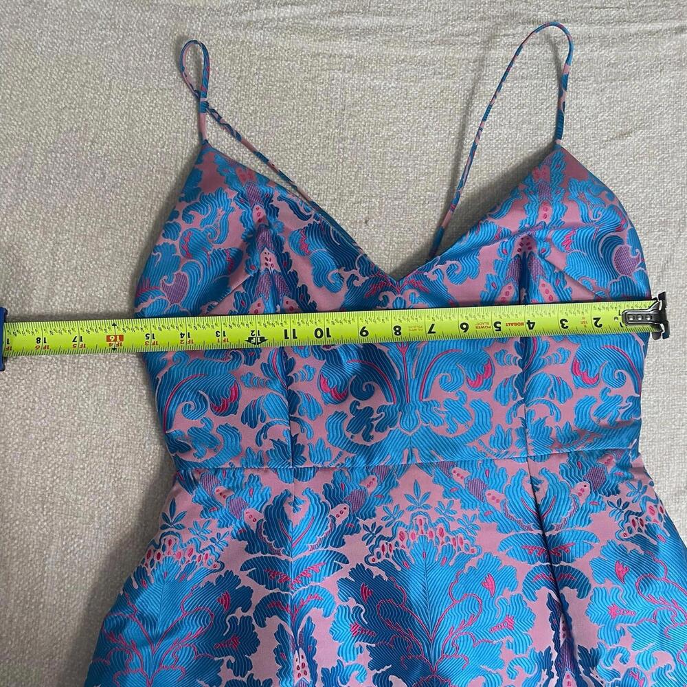 Free People Queen of Hearts Mini Dress | Jacquard | Party/Cocktail | Size 4 - Picture 5 of 9